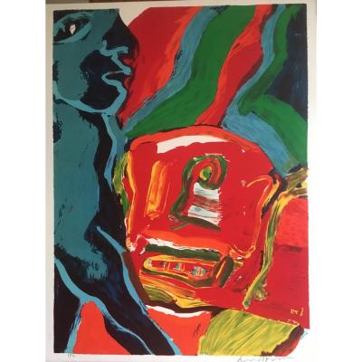 Bengt Lindstrom Lithograph Hc And Signed