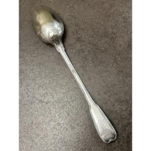 Silver Armored Stew Spoon, Fillet Model, From Vinsac To Toulouse 1768 – 1774