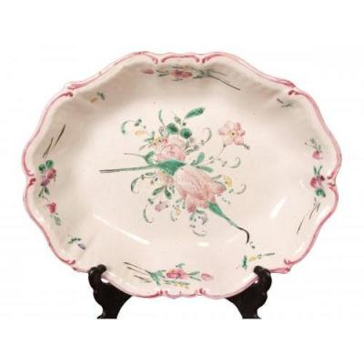 A Moustiers Bassin  By  Brothers Ferrat Around 1780