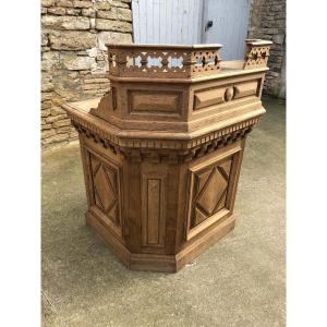 Old Store Cash Register Cabinet.