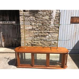 Display Cabinet, Showcase, Trade, Store, Double-sided. Centerpiece Furniture.