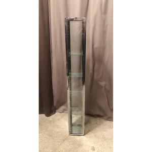 Old Shop Column Display Case, Collector, Exhibition.