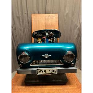 Former Driving School Training Car. Profession.