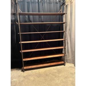 Industrial Shelving, Bookshelves, Drapery, Craft.