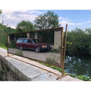 Long Rotating Mirror. Design.