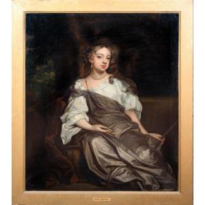 Portrait Of Philadelphia, 17th Century Probably Philadelphia Carey