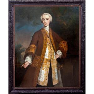 Portrait Of The 1st Baron Hawkstone, Sir Rowland Hill, Conservative Mp For Lichfield (1705-1783)