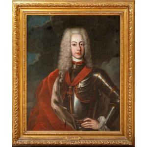 Portrait Of The Holy Roman Emperor Charles VI (1685-1740), 18th Century