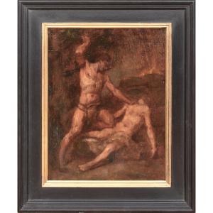 Cain And Abel, 19th Century, School Of Eugène Delacroix (1798-1863)