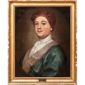 Portrait Of William Hogarth (1697-1764), 18th Century English School