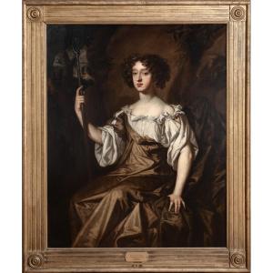 Portrait Of Barbara Palmer, Duchess Of Cleveland, Lady Castlemaine (1640-1709), 17th Century  