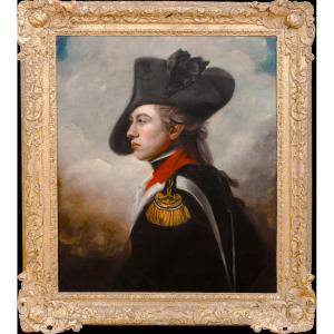 Portrait Of Captain Robert Pickering, Lancashire Regiment, Battle Of Waterloo, 19th Century