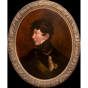 Portrait Of King George IV (1762-1830), 18th Century, School Of Sir Thomas Lawrence (1769-1830)