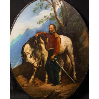 Portrait Of Giuseppe Maria Garibaldi (1807-1882) European School