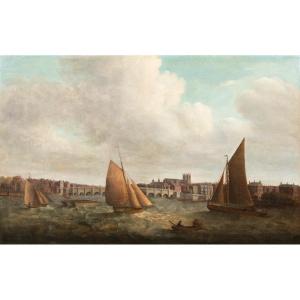 View Of Westminster, London, 18th Century By William Marlow (1740-1813)