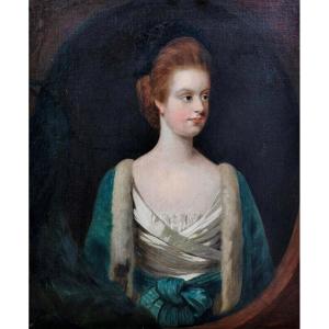 Portrait Of Miss Grimston, 18th Century Nathan Drake (1728-1778) Date 1770