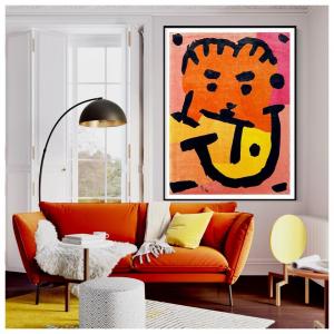 Contemporary Carpet, After The Artist Paul Klee 