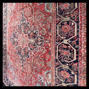 Old Heriz Carpet Circa 1900/1910