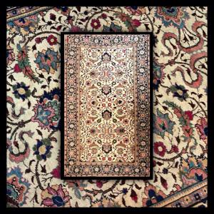 Old Tabriz Carpet, Circa 1920