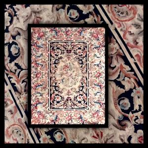 Knotted Carpet From The Aubusson Style