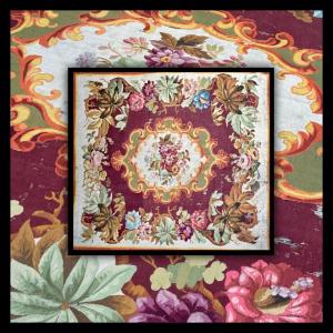 19th Century Aubusson Rug 470x385 Cm
