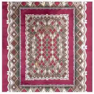 Important Maison Leleu Carpet / Art Deco Circa 1950. 