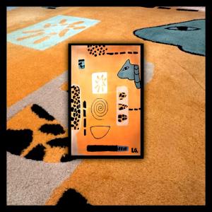 Modern Rug Solar Abstractions 200x140 Cm