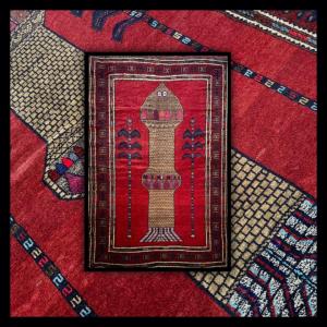  Afghan Balouch Rug 185x130 Cm 