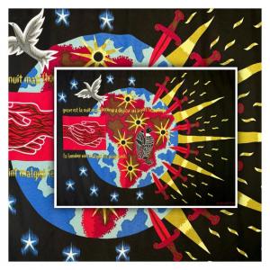 Tapestry Serigraphy Jean Picart Le Doux