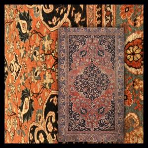 Old Persian Tabriz Rug Around 1920