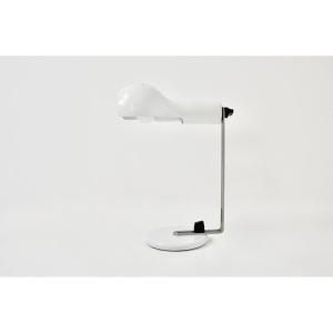 Flash Desk Lamp By Joe Colombo For Oluce, 1960s