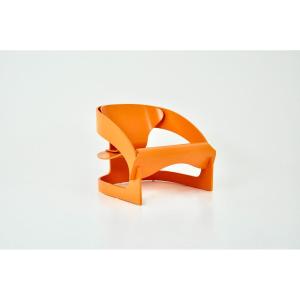 Model 4801 Lounge Chair By Joe Colombo For Kartell, 1960s