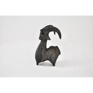 Ceramic Goat By Dominique Pouchain