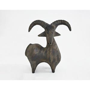Ceramic Goat By Dominique Pouchain