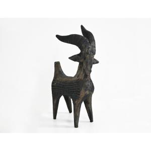 Ceramic Goat By Dominique Pouchain