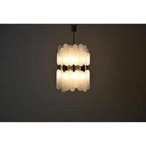 “torpedo” Chandelier By Carlo Nason For Mazzega, 1960s