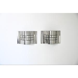 Pair Of Italian Wall Sconces, 1960s