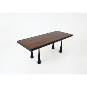 Dining Table By Angelo Mangiarotti For La Sorgente Dei Mobili, 1970s