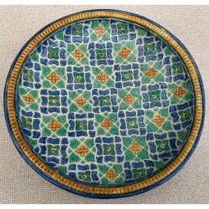  Ceramic Cup From Georges Pull 1810-1889, Follower Of Palissy