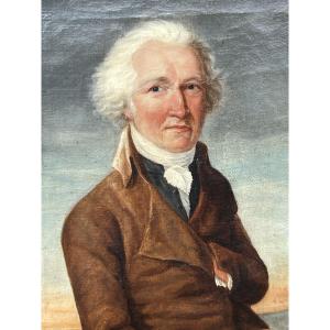 Portrait Of A Man, Entourage Of Louis-léopold Boilly, French School Circa 1820