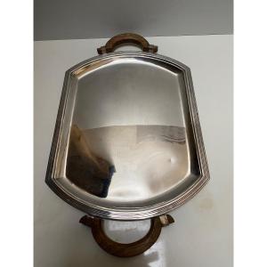 Art Deco Tray In Sterling Silver