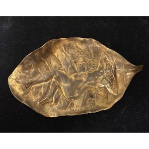 Vide Poche Par Raoul Larche En Bronze