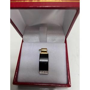 Gold And Ebony Pendant
