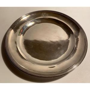 Sterling Silver Serving Dish 2e Rooster