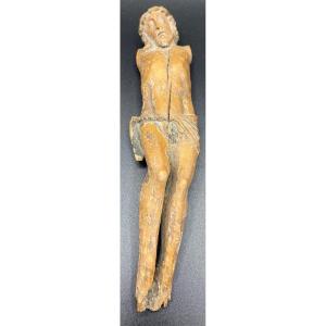 Christ In Carved Walnut XVIIIth