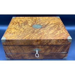 Travel Writing Case With Its Accessories Circa 1830/40