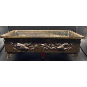 XIXth Japanese Bronze Planter