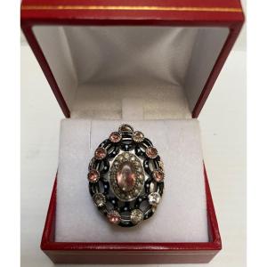 Sterling Silver Nineteenth Opening Pendant