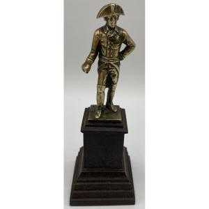 Small Nineteenth Bronze Subject By A. Heuthe