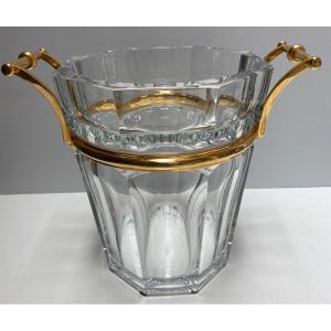 Baccarat Harcourt Crystal Champagne Bucket Circa 1940